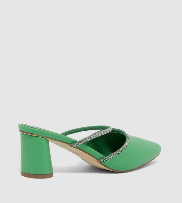 ZAHA @ CCC CCC - Green Mules