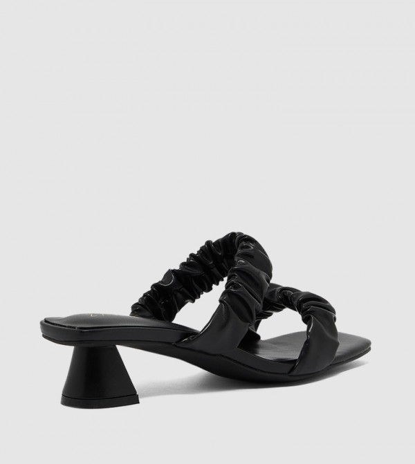 ZAHA @ CCC  - Black Heeled Sandals