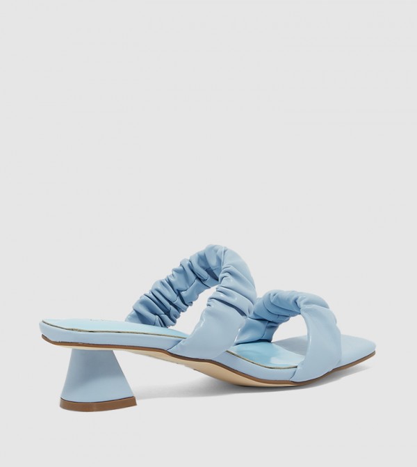 ZAHA @ CCC  - Blue Heeled Sandals
