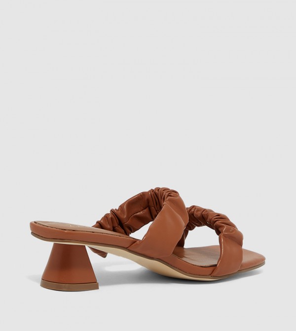 ZAHA @ CCC  - Tan Heeled Sandals