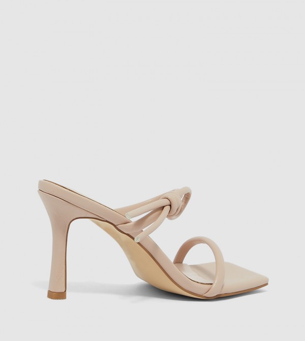 ZAHA @ CCC  - Beige Heeled Sandals