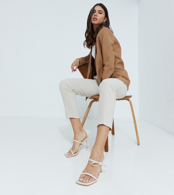 ZAHA @ CCC ZAHA - Beige Heeled Sandals