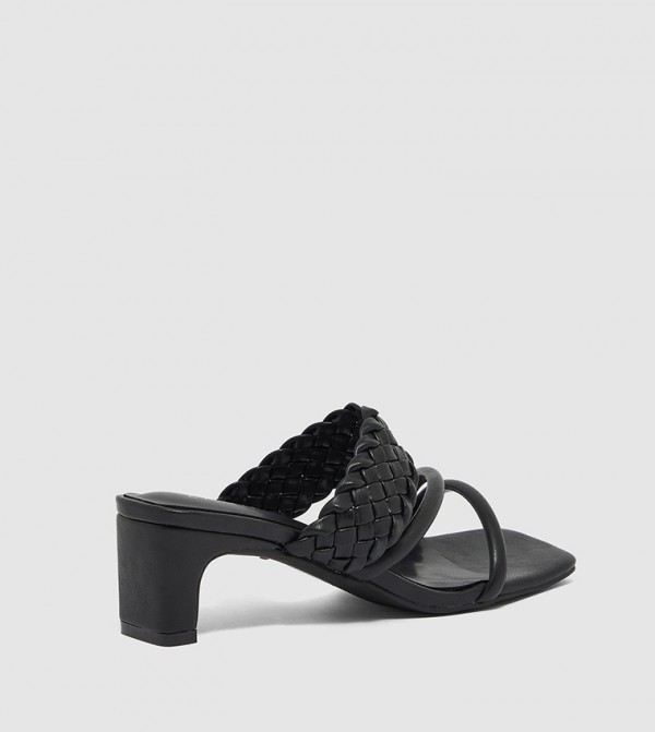 ZAHA @ CCC  - Black Heeled Sandals