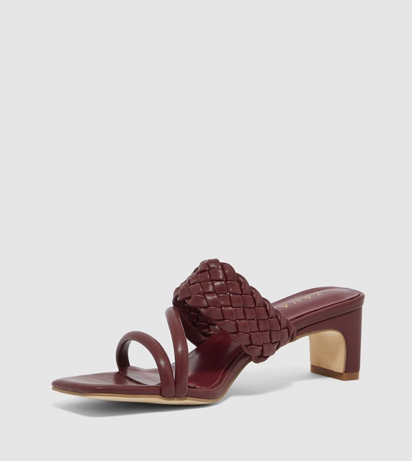 ZAHA @ CCC  - Brown Heeled Sandals