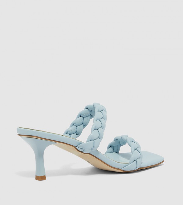 ZAHA @ CCC  - Blue Heeled Sandals