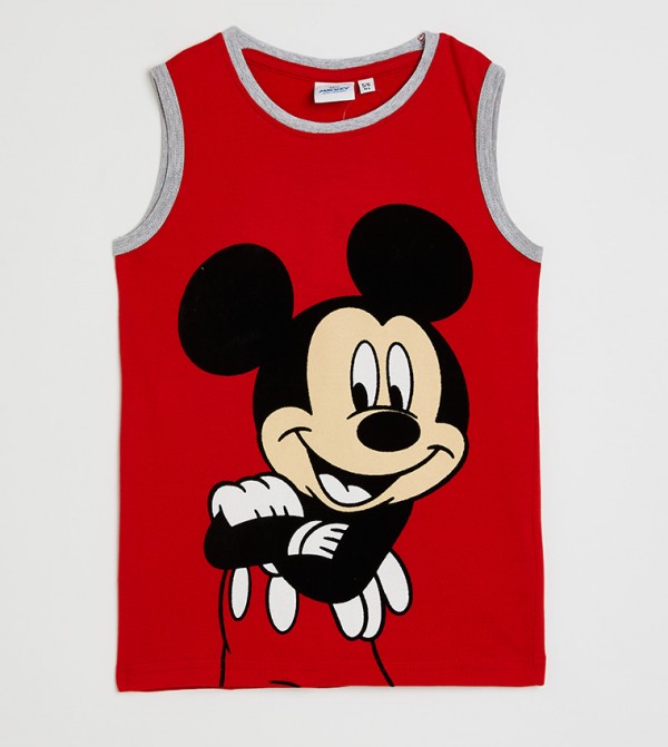 Mickey Mouse Mickey Mouse - Red T-shirts