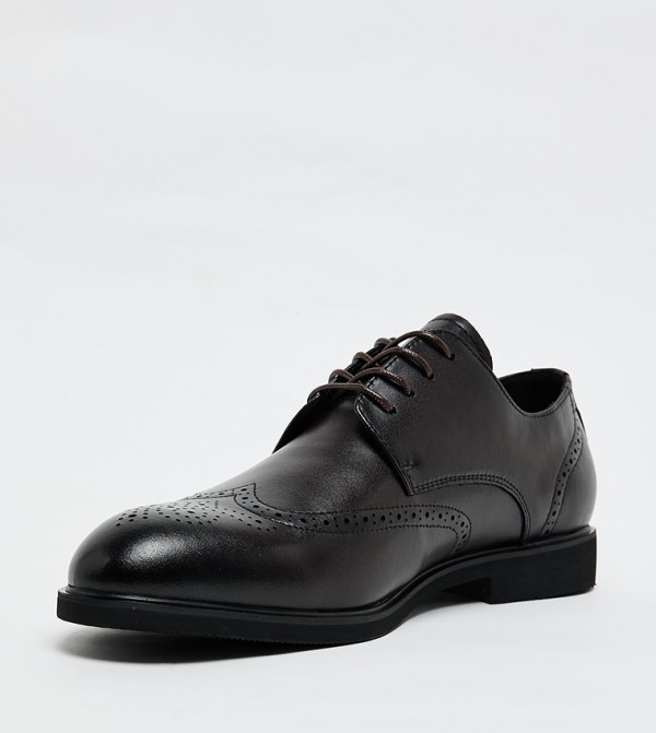Hush Puppies  Formal Lace-Up Shoes - Brown Formal Lace-Up Shoes