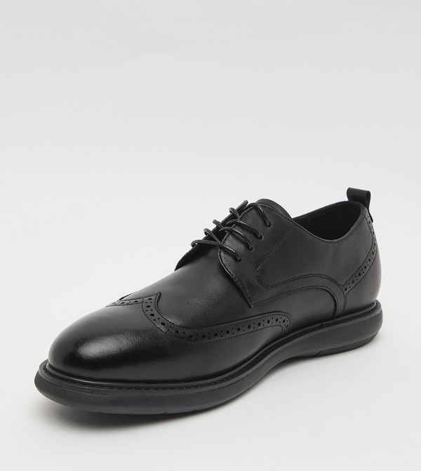 Hush Puppies Hush Puppies - Black Formal Lace-Up Shoes