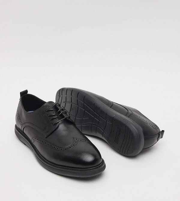 Hush Puppies Hush Puppies - Black Formal Lace-Up Shoes