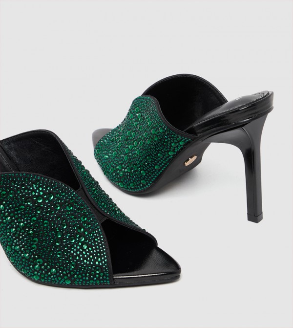 ناين وست ناين وست - أخضر Stilettos