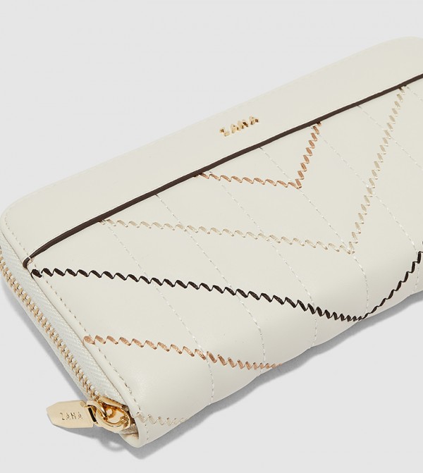 ZAHA @ CCC CCC - Cream Wallets