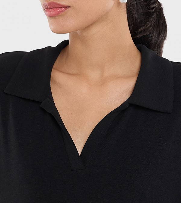 BCBG BCBG - Black Polo T-shirts