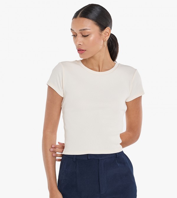 بي سي بي جي بي سي بي جي - أبيض Casual Tops
