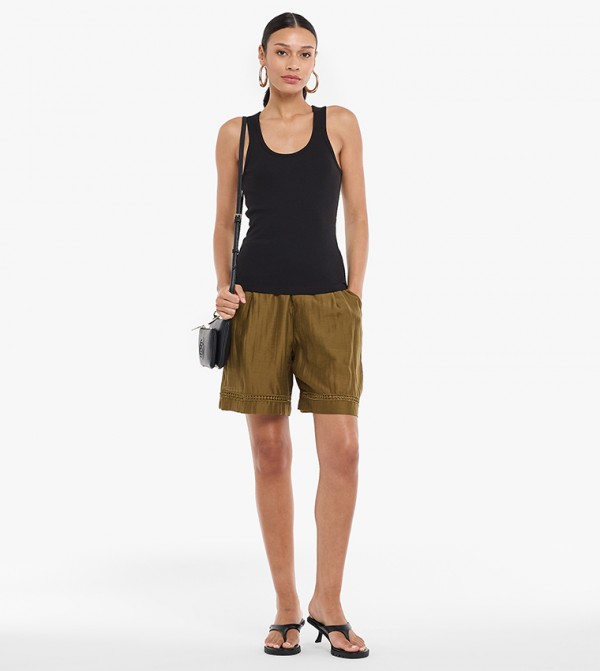 بي سي بي جي بي سي بي جي - أسود Sleeveless Tops