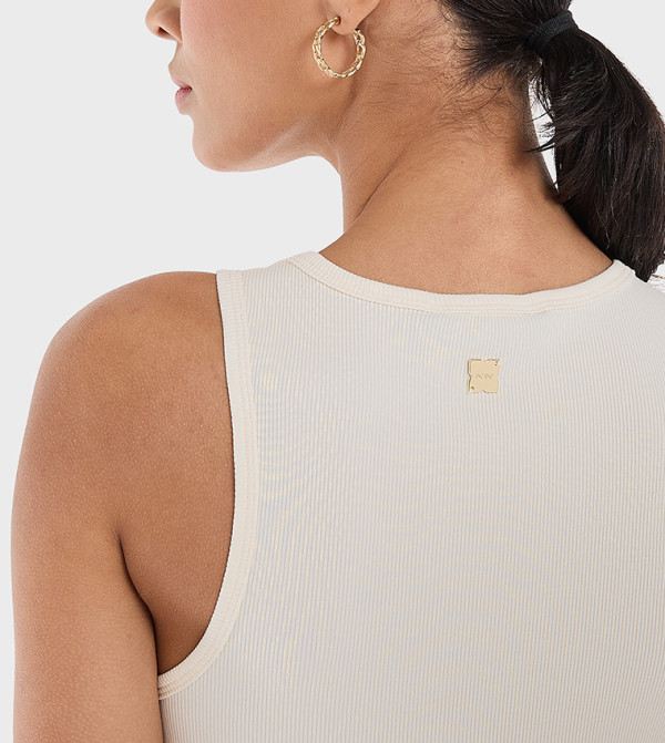 BCBG BCBG - White Sleeveless Tops