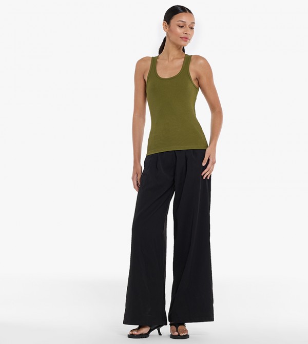 بي سي بي جي بي سي بي جي - أخضر Sleeveless Tops
