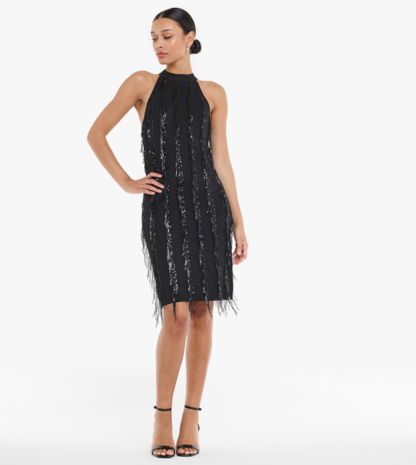 BCBG  Mini Dresses - Black Mini Dresses