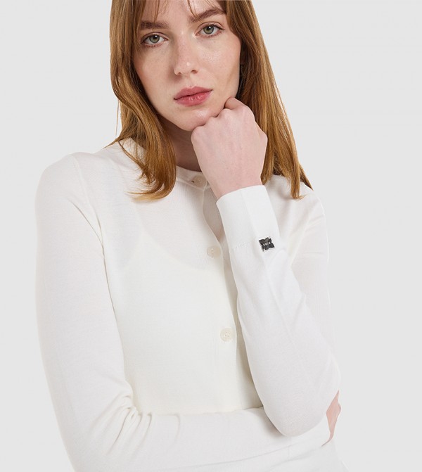 بي سي بي جي  - أبيض كارديغانات