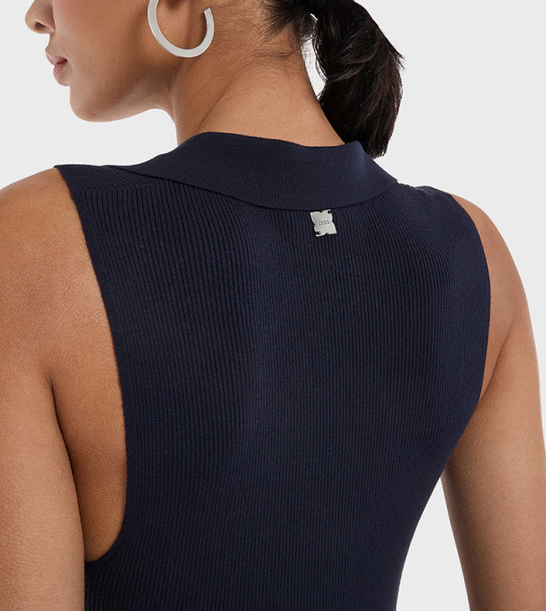 BCBG BCBG - Navy Midi Dresses