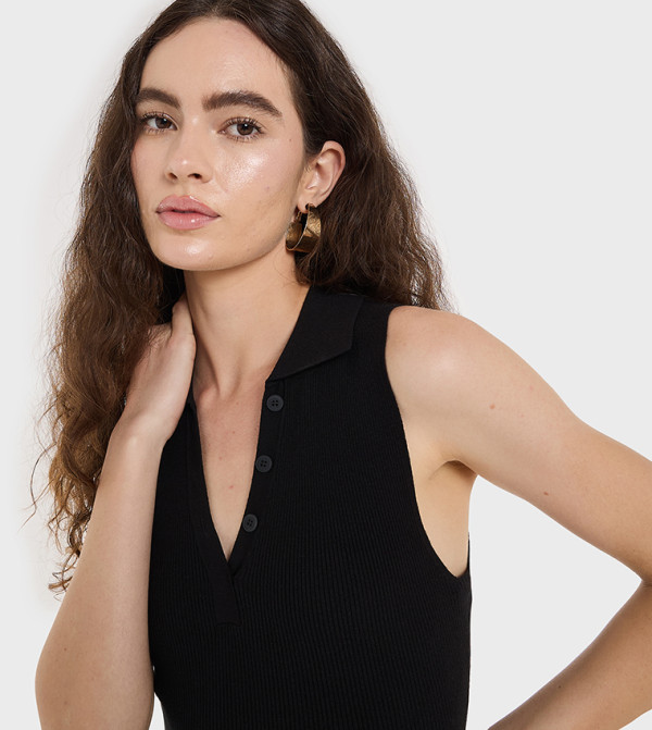 BCBG BCBG - Black Midi Dresses