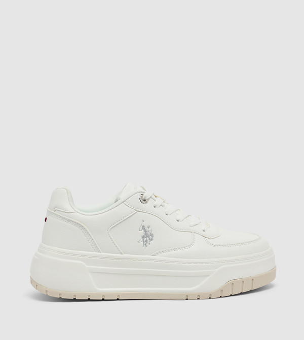 يو إس بولو اسن يو اس بولو اسن. - أبيض أحذية برقبة منخفضة 