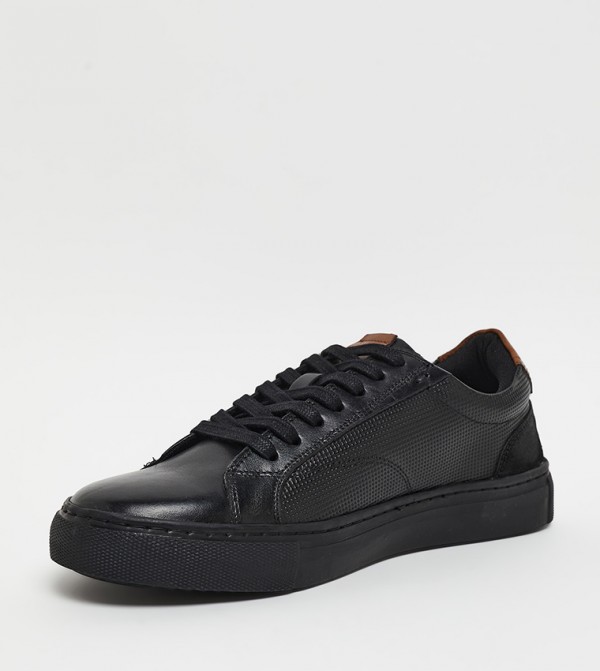 Hush Puppies Hush Puppies - Black Low Top