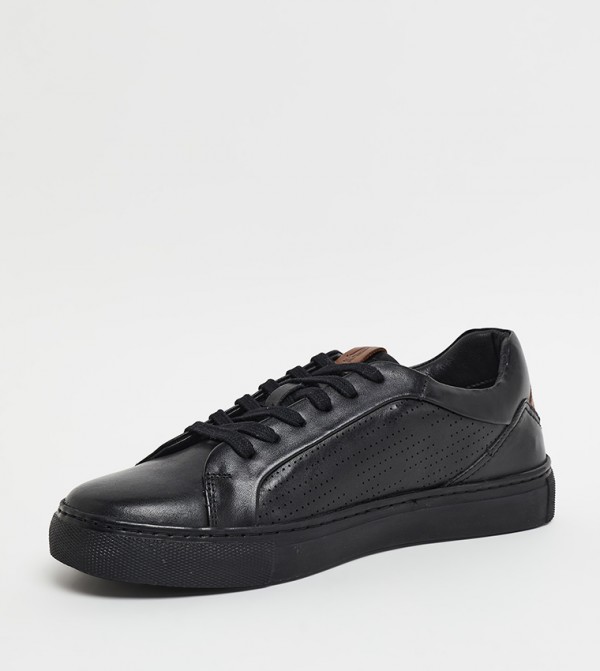 Hush Puppies Hush Puppies - Black Low Top