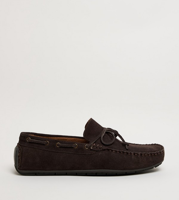 Hush Puppies Loafers & Moccasins - Dark Brown undefined