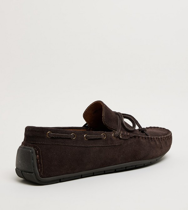 Hush Puppies Loafers & Moccasins - Dark Brown undefined