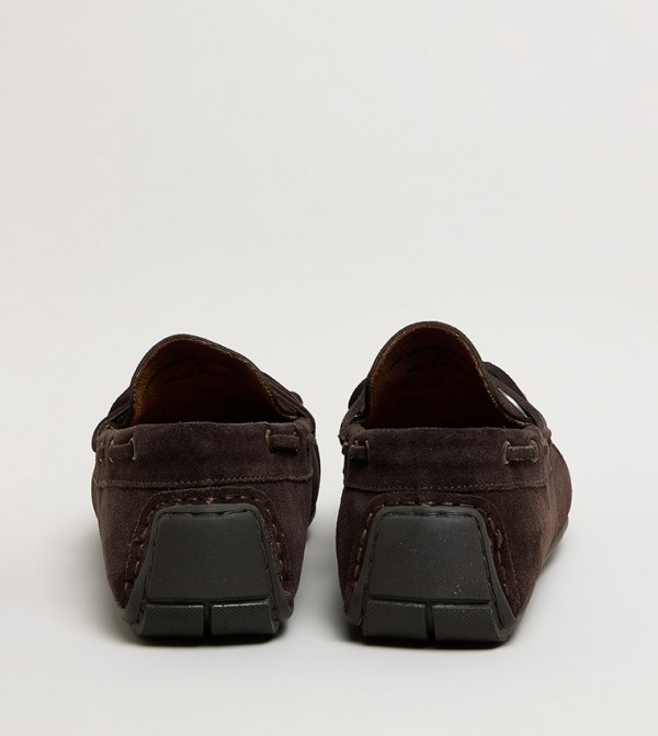 Hush Puppies Loafers & Moccasins - Dark Brown undefined