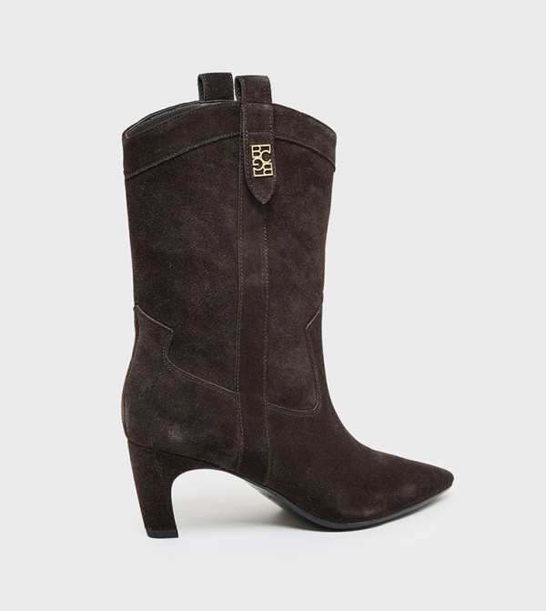 بي سي بي جي  بوت لمنتصف الساق - بني  Mid Calf Boots