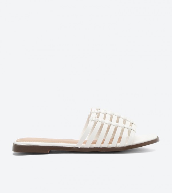 ZAHA @ CCC CCC - White Slippers