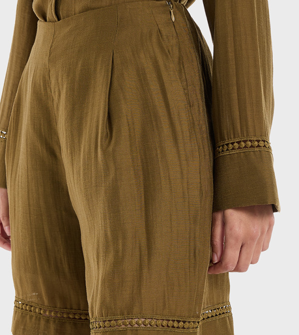 BCBG  - Green Casual Shorts