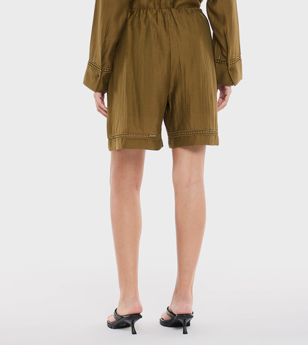 BCBG  - Green Casual Shorts