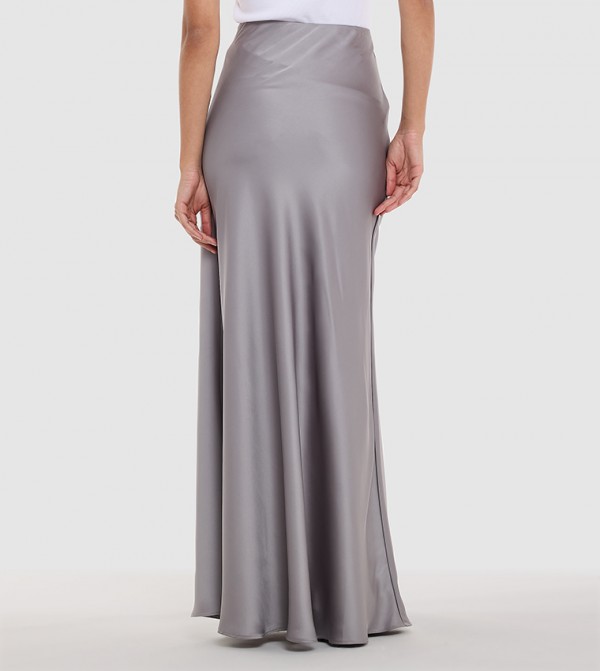 BCBG  Maxi Skirts - Grey Maxi Skirts