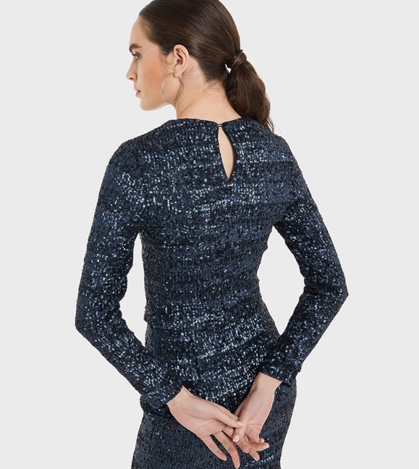 بي سي بي جي  توبات قصيرة - كحلي Cropped Tops