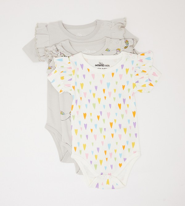 Adams Kids  Onesies - Grey Onesies