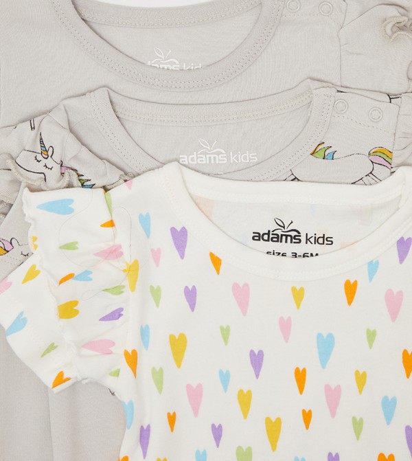 Adams Kids  Onesies - Grey Onesies