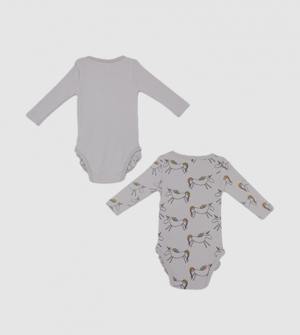Adams Kids  Onesies - Grey Onesies
