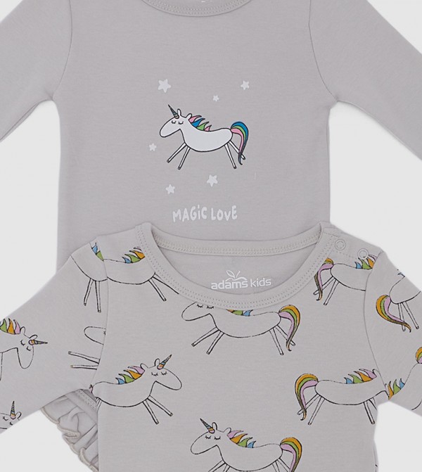 Adams Kids  Onesies - Grey Onesies