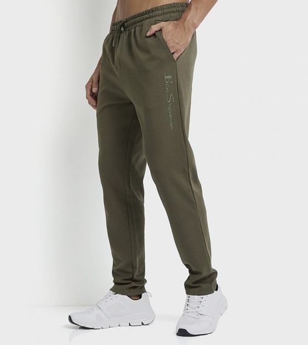 Ben Sherman Pants & Chinos - Olive Joggers