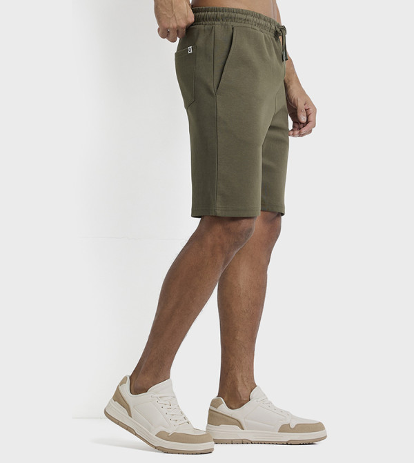 Ben Sherman Shorts - Olive Casual Shorts