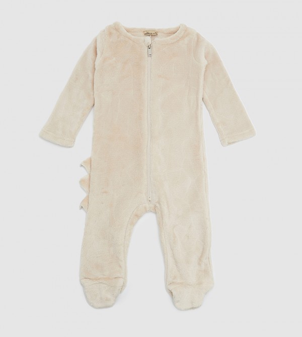 Adams Kids Adams Kids - Beige Winter Onesies & Romper