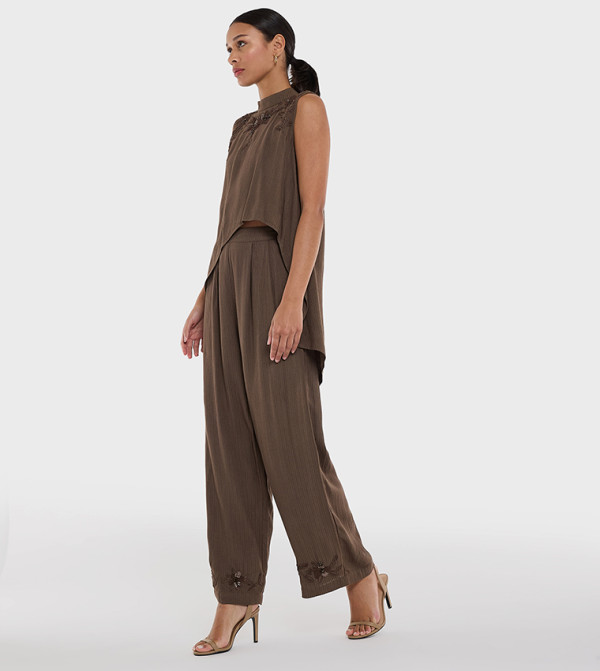 BCBG  Clothing - Brown Casual Pants