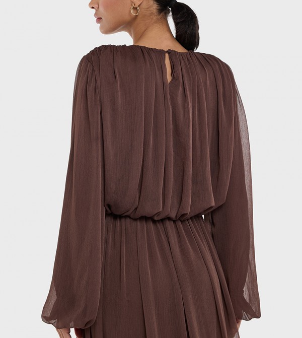 BCBG BCBG - Brown Midi Dresses