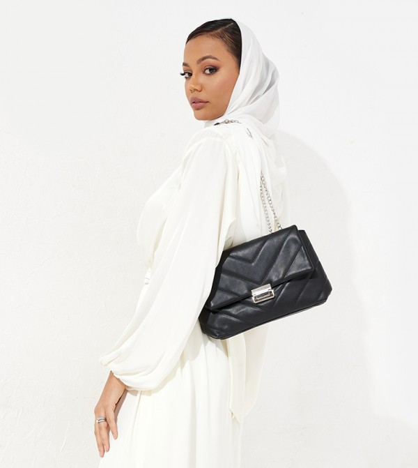 Tyra  16a29aa6-a29d-4b6d-8333-8615a4895b09 - Black Shoulder Bag