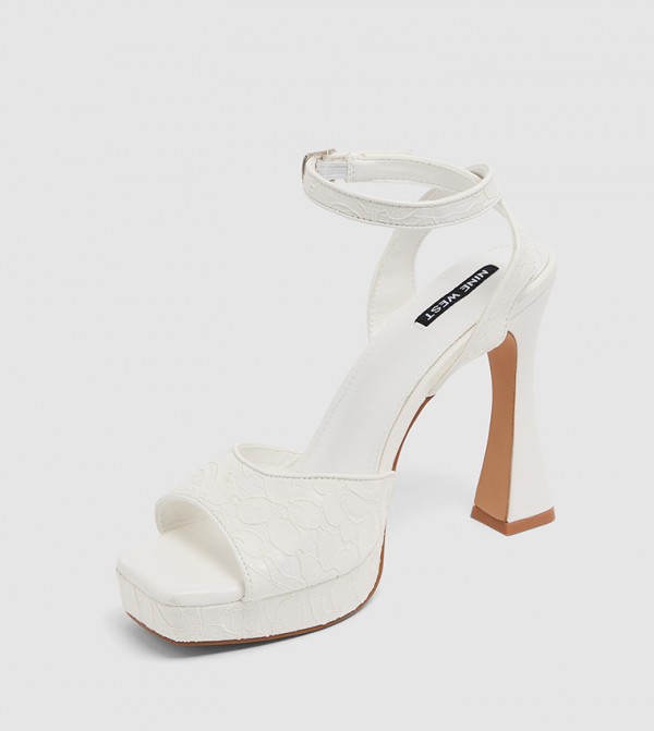 Nine West  Shoes - White Heels