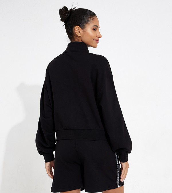 F5  Sportswear - Black Sweatshirts