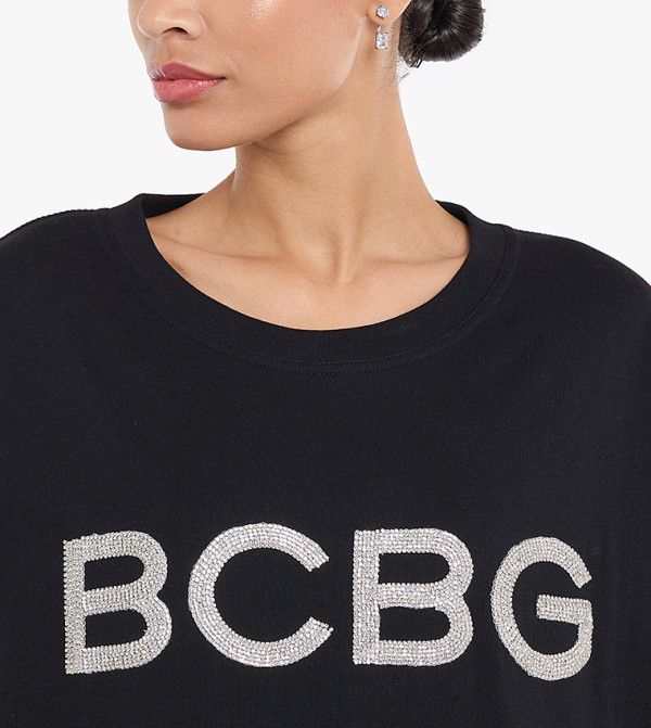 بي سي بي جي  - أسود Short Sleeve T-Shirts