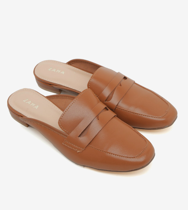 ZAHA @ CCC CCC - Brown Slip-ons